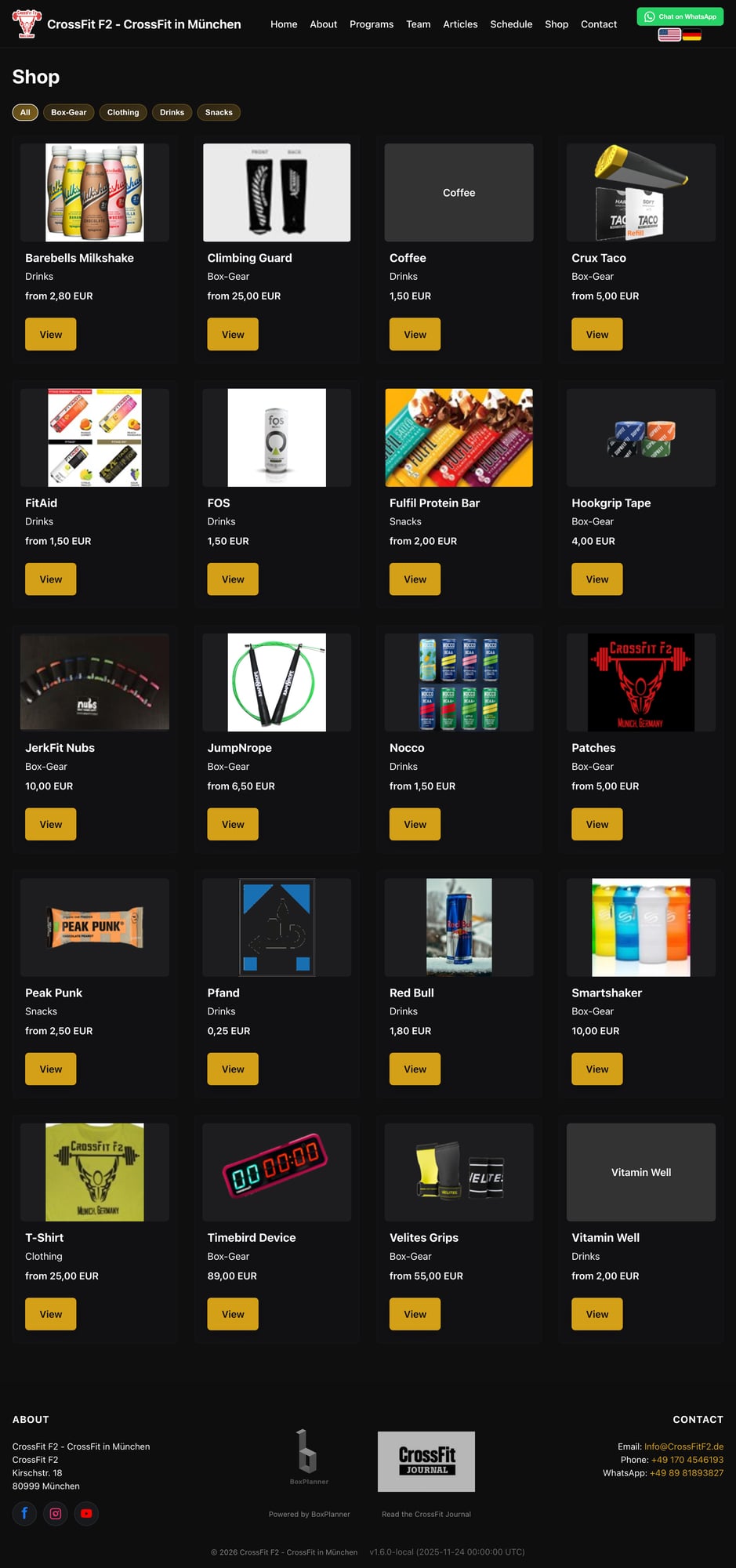 Your Studio Online — Powered by Box Planner